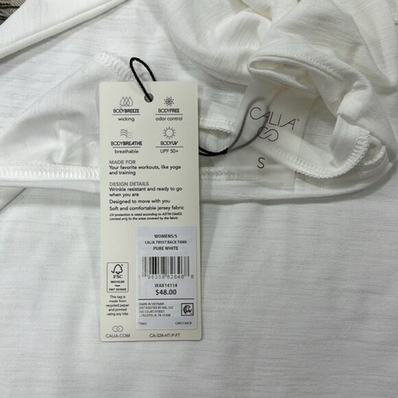 CALIA Women's Twist Back Tank - Picture 8 of 14